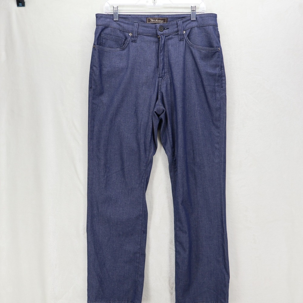 34 Heritage Charisma Comfort Rise Classic Jeans Blue 34/30 R153987 XSU07153